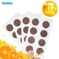 24pcslot vitamin b12 energy plaster eliminate irritability promote cell mature body pain relief patch muscle relax sticker