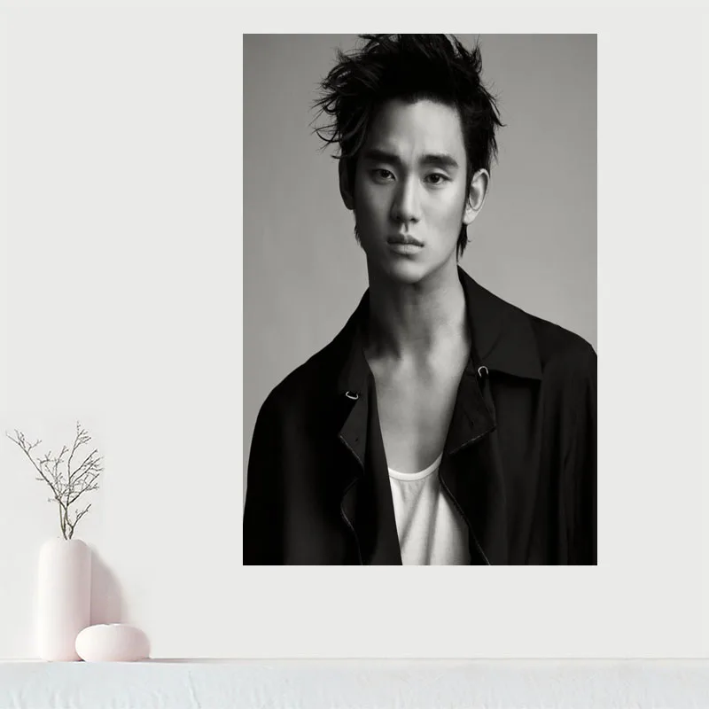 Пользовательский холст Настенный декор Ким СОО Hyun Красочный Плакат ткань