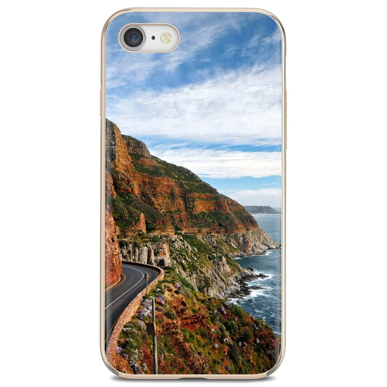 Силиконовый чехол для iPhone 10 11 12 Pro Mini 4S SE 5C 6 6S 7 8 X XR XS Plus Max 2020 Mountain-Cape-Town-South-Africa-Table |