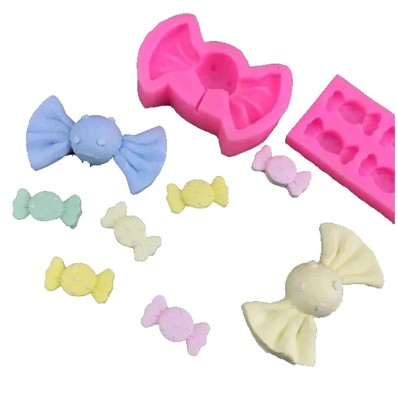 

DIY size candy shape decoration chocolate mold turn sugar cake baking mold hand drop glue soap mold