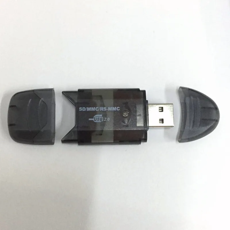 1 шт. нет высокоскоростной мини Micro SD T-Flash TF SDHC USB 2,0 считыватель карт памяти адаптер