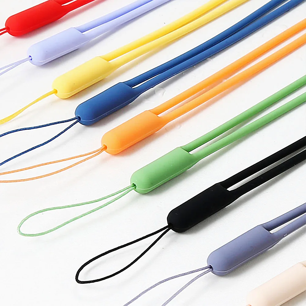 

Shellnail Silicone Cell Phone Lanyard For iPhone Xiaomi Phone Wrist Straps Keychain Camera Strap ID Card Gym USB Hanging Rope