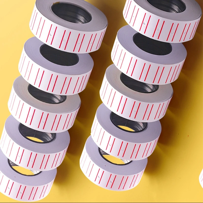 Ярлык для супермаркета цена Однорядный ценник наклейка подходит продуктов