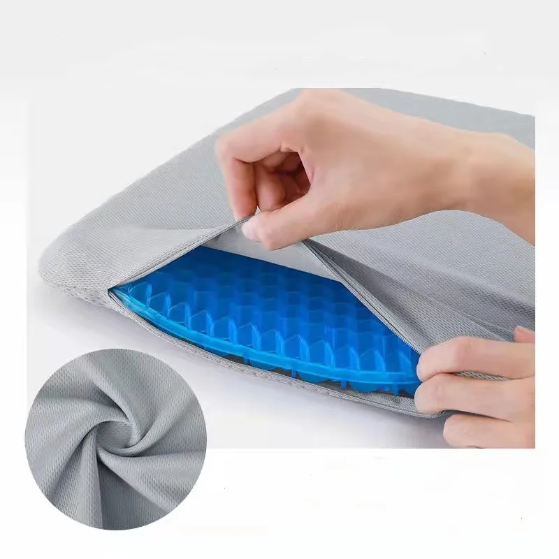 Автомобильная гелевая Подушка для сиденья силиконовая подушка льда офисный стул