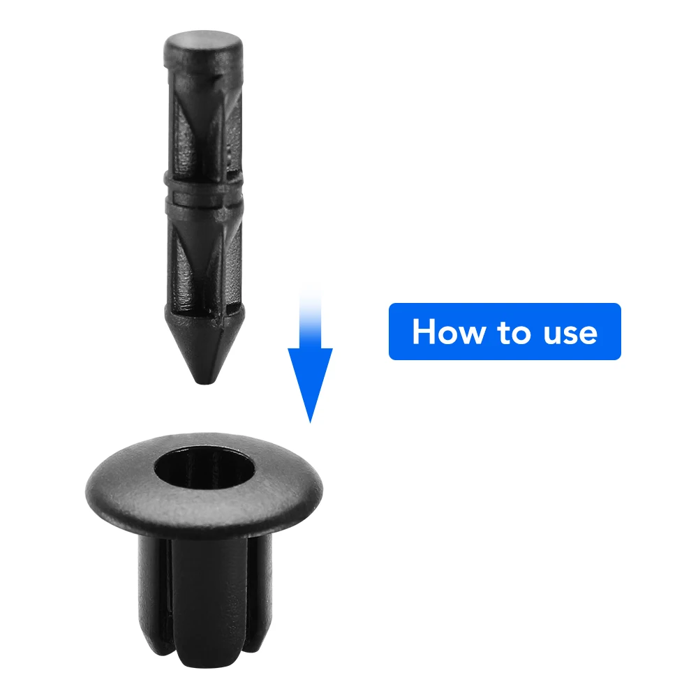 6 мм крыло заклепки обтекатель зажим для крыла авто крепежа зажимы renault Dacia VOLVO V40 V60