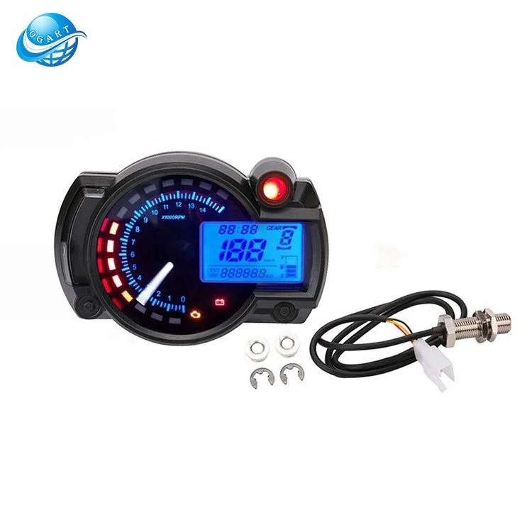 

hot selling universal remoulded motorcycle digital speedometer