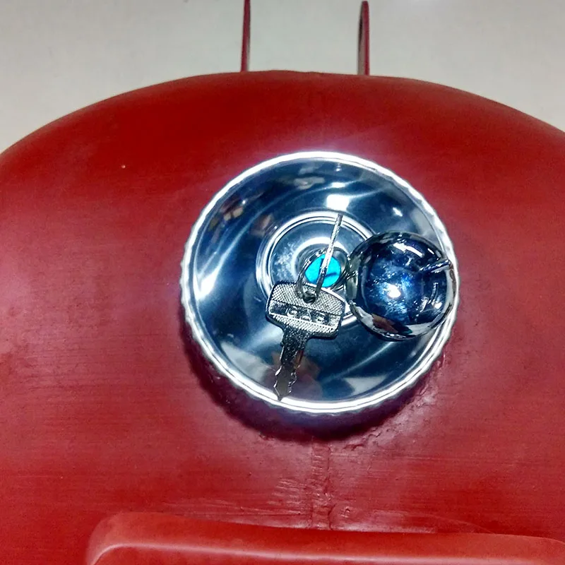 

SCL Racing Retro Motorcycle Fuel Tank Lock Cover with Key For Ural CJ-K750 M72 case For BMW R50 R1 R12 R 71