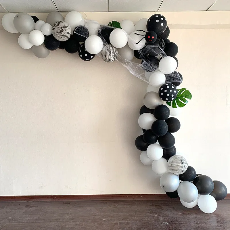 Креативное зеленое украшение для глазного яблока баннер ужасы воздушные шары