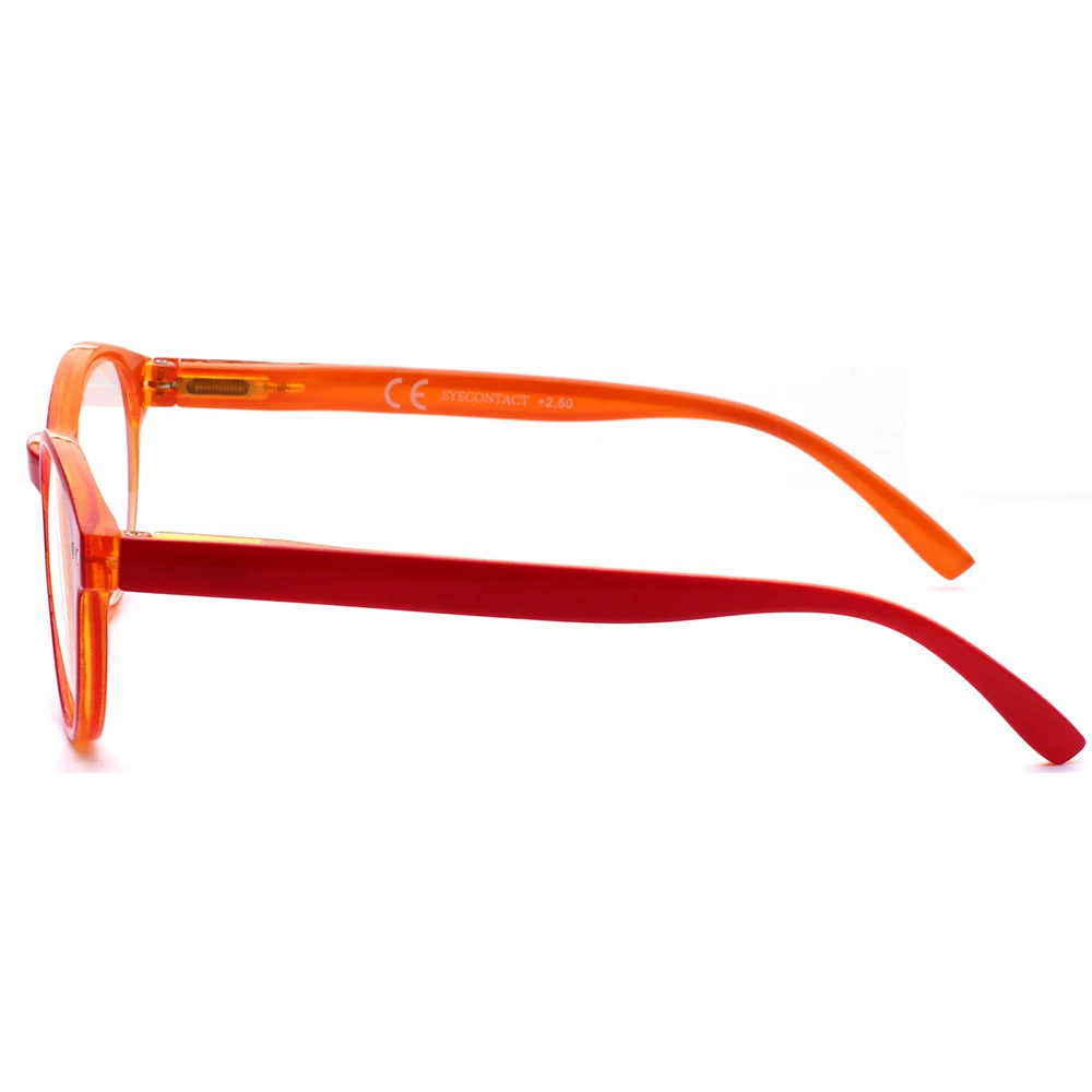 

Fashion Small Frame Plastic Lightweight Reading Glasses For Men And Women With Spring Hinge