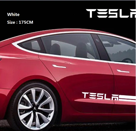 2 шт. автомобильные длинные боковые двери наклейки Авто Виниловая пленка