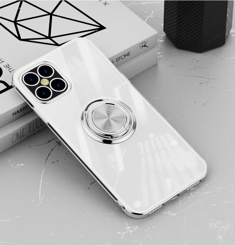 

New product hot sale suitable for Apple iphone12 mobile phone case 11pro/8/7/xs electroplating protective cover magnetic car hol