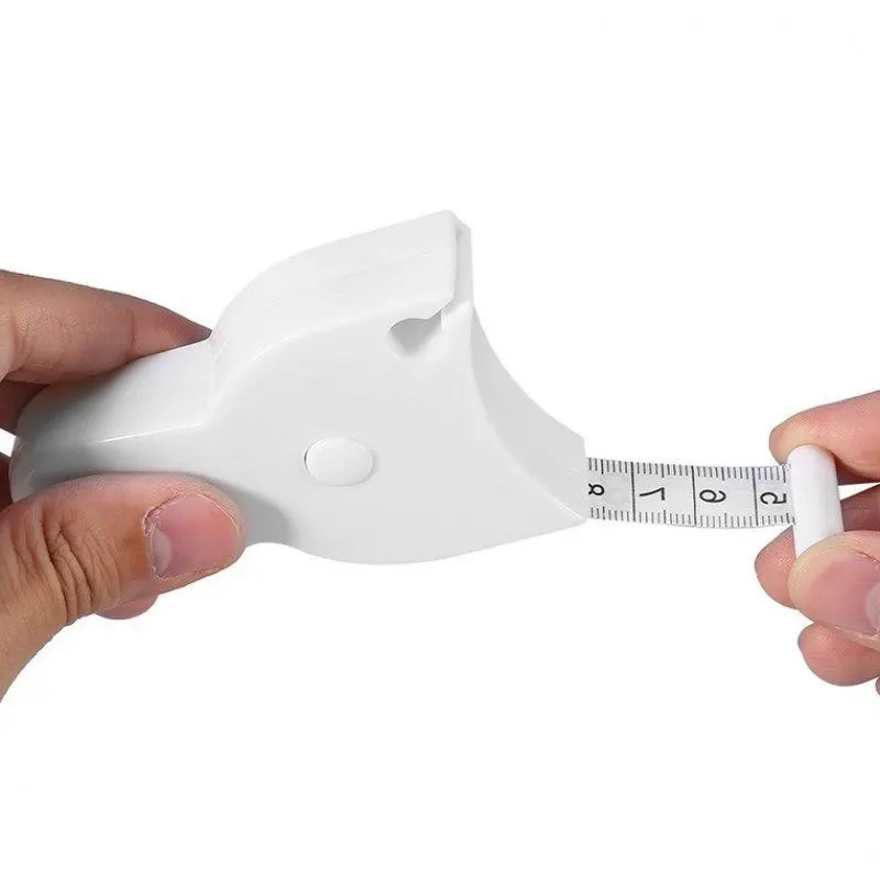 

Automatic Measures for Body Bust Waist Hip Retractable Ruler Portable Precision Measurement Centimeter Double Side Roll Tape