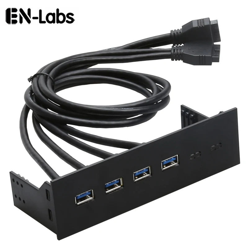 5 25 шт. Чехол передняя панель USB 3 0 2 Hub адаптер материнская плата 20Pin 10-контактный