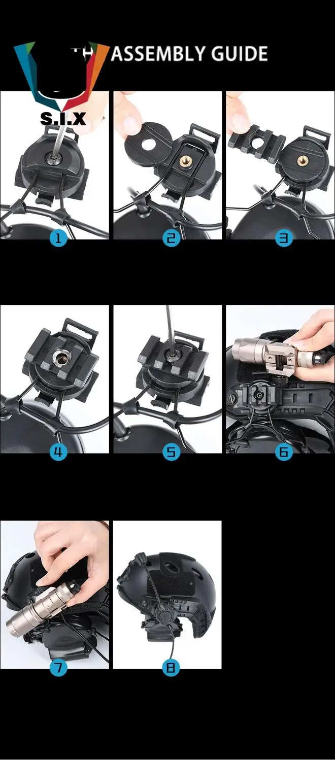 Z TAC рельсовый адаптер Шлем тактический Peltor крепление для гарнитуры Наушники