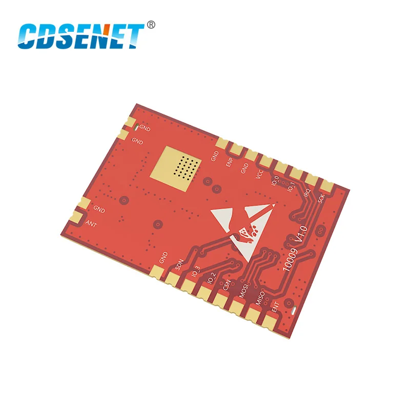 

SI4463 PA LNA 433MHz Long Range E10-433MS1W SPI rf Module CDSENET 433 MHz 1W Wireless Transceiver Module TCXO Stamp Hole