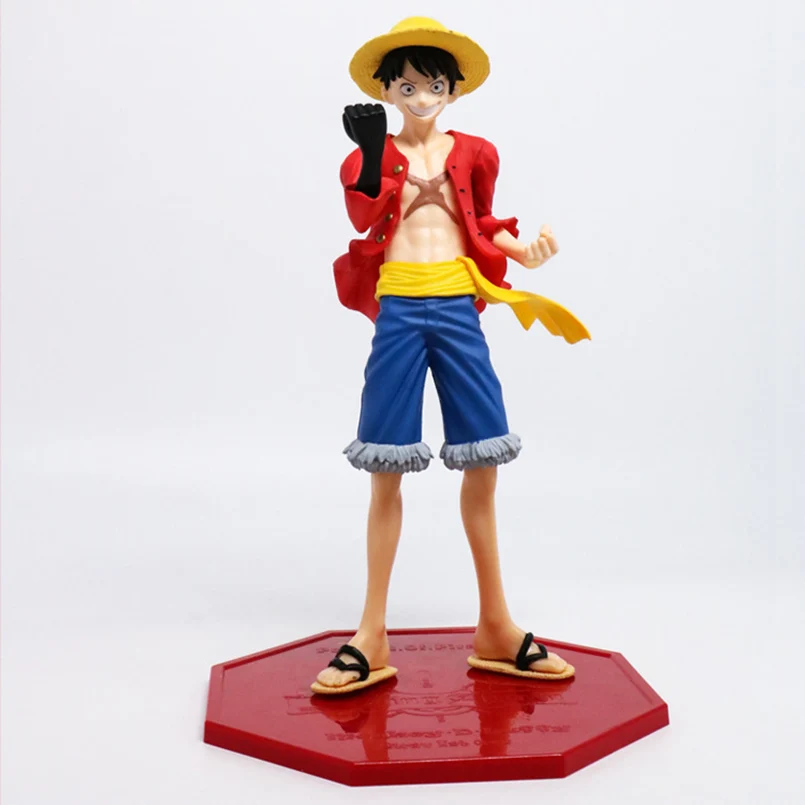 23 см японское аниме one piece Луффи ПВХ Фигурки игрушки Аниме 50-летие властная