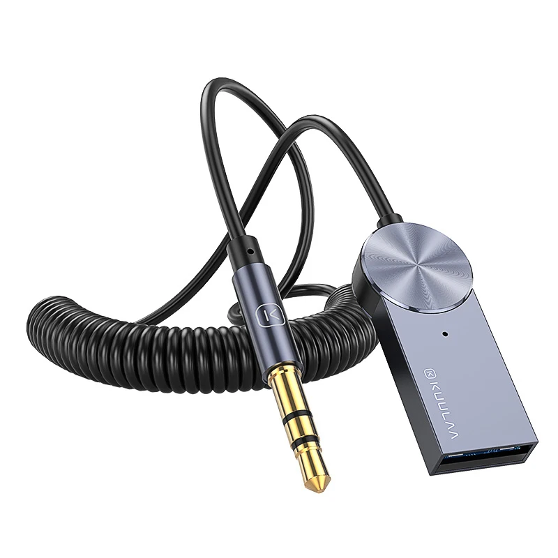 

USB Bluetooth Receiver For Car 3.5mm Jack Aux Bluetooth 5.0 Adapter Wireless Audio Music Bluetooth Transmitter Wireless Adapter