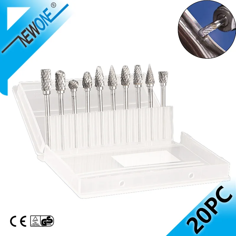 Набор сверл из карбида вольфрама набор с двойным хвостовиком сверло