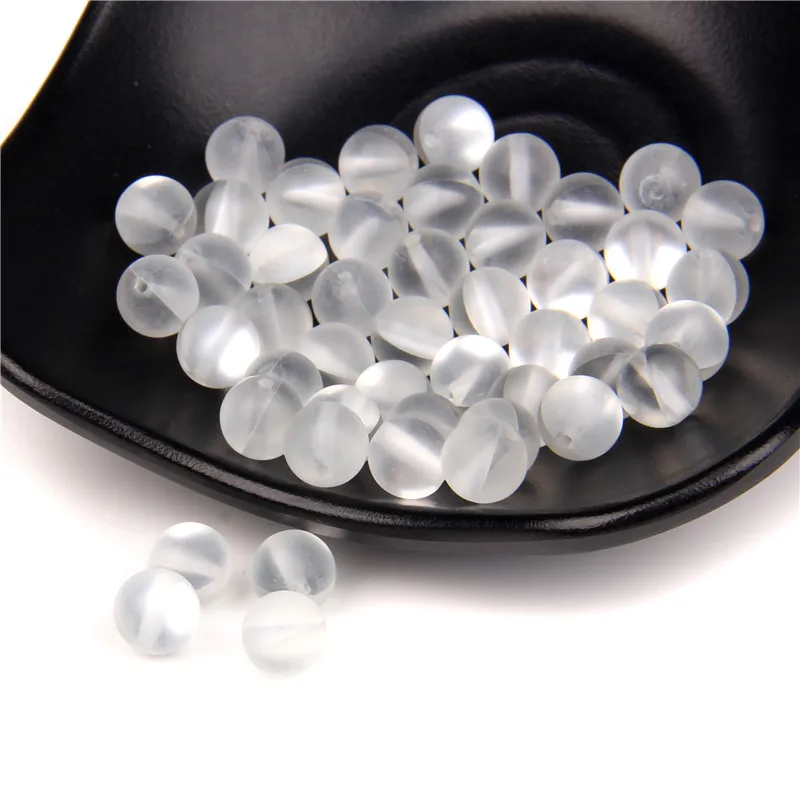 8 мм матовый лунный камень австрийский кристалл круглые свободные