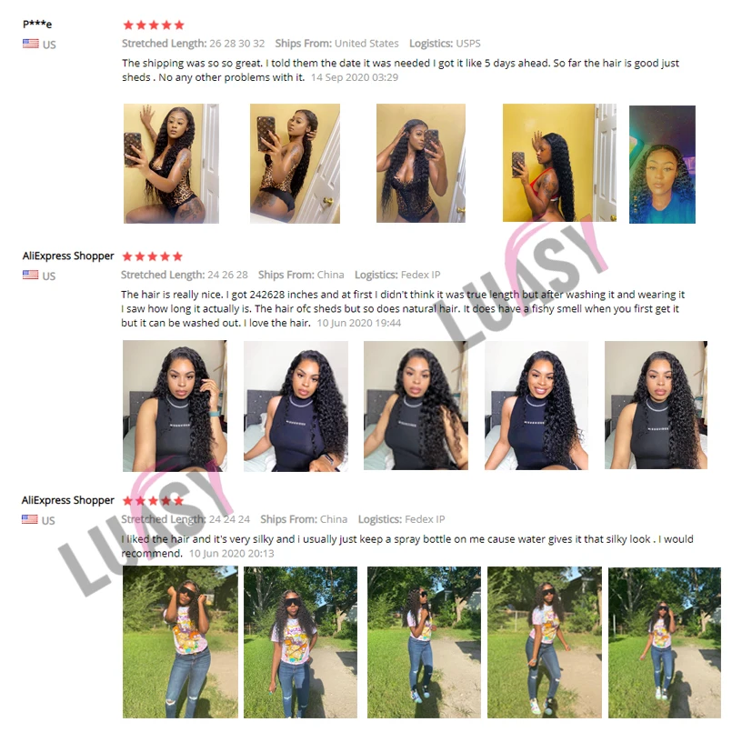 Бразильские волнистые 3 4 пряди вьющихся человеческих волос 30 34 36 дюймов