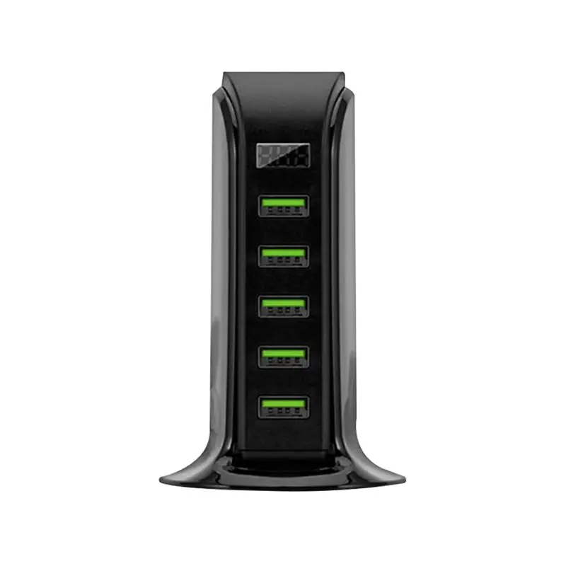 

Дорожное Сетевое зарядное устройство с 5 USB-портами, 5 В/4 а, 1 шт.