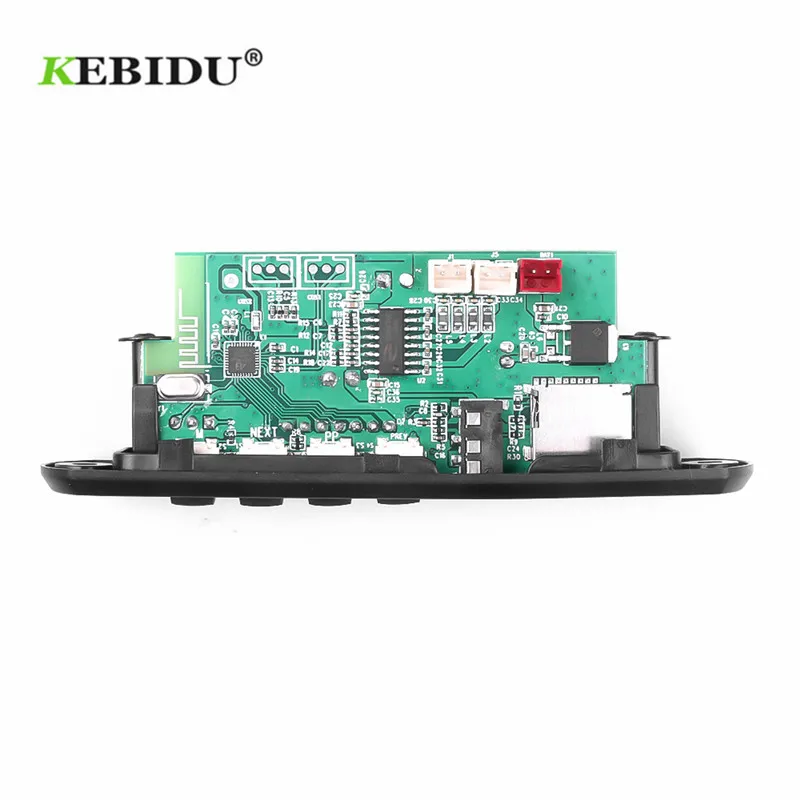 Kebidu 2*25 Вт усилитель Bluetooth5.0 Mp3 Wma декодер плата аудио модуль Usb Fm Tf автомобильное