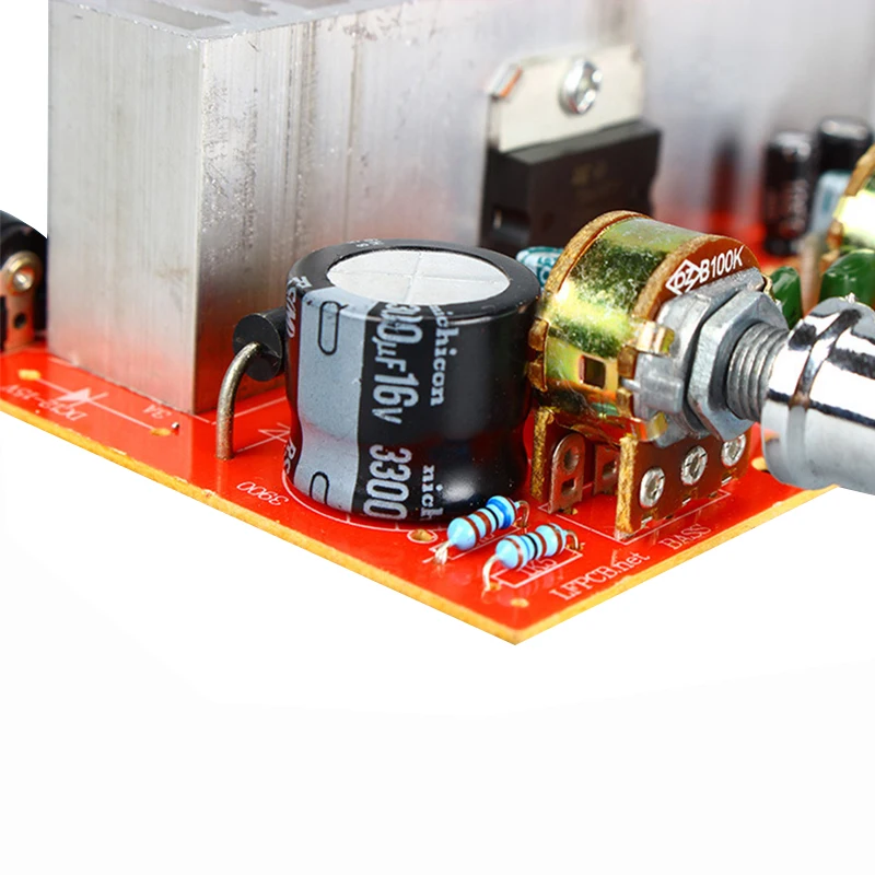 Плата цифрового усилителя звука TDA7377 2*40 Вт 2 0 каналов стерео усилитель мощности