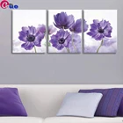 Пейзаж триптих фиолетовые цветы алмазная вышивка ромашки полная квадратная круглая дрель 5d сделай сам алмазная живопись хобби ручной работы