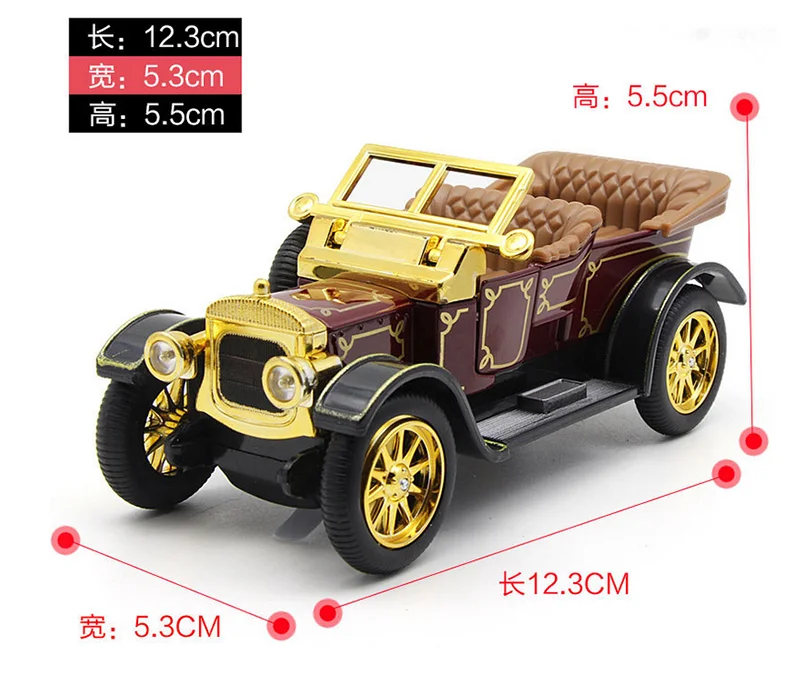1/32 королевская Классическая винтажная модель автомобиля литые под давлением