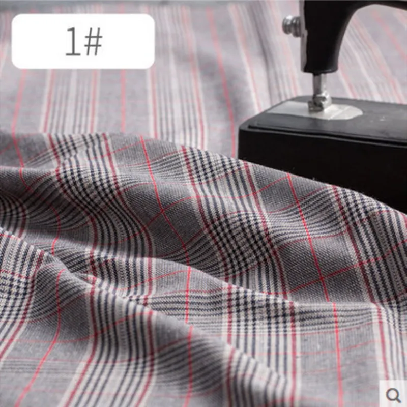 1 метр Вельветовая ткань английский дизайн клетчатая для шитья костюм брюки
