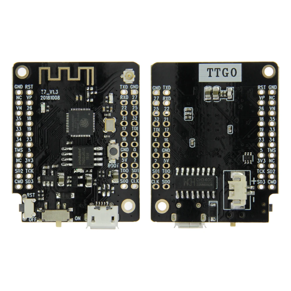 LILYGO®Модуль TTGO T7 V1.3 MINI32 ESP32 Rev1 (rev one) WiFi и Bluetooth для D1 Mini|module|module wifimodule bluetooth | - Фото №1