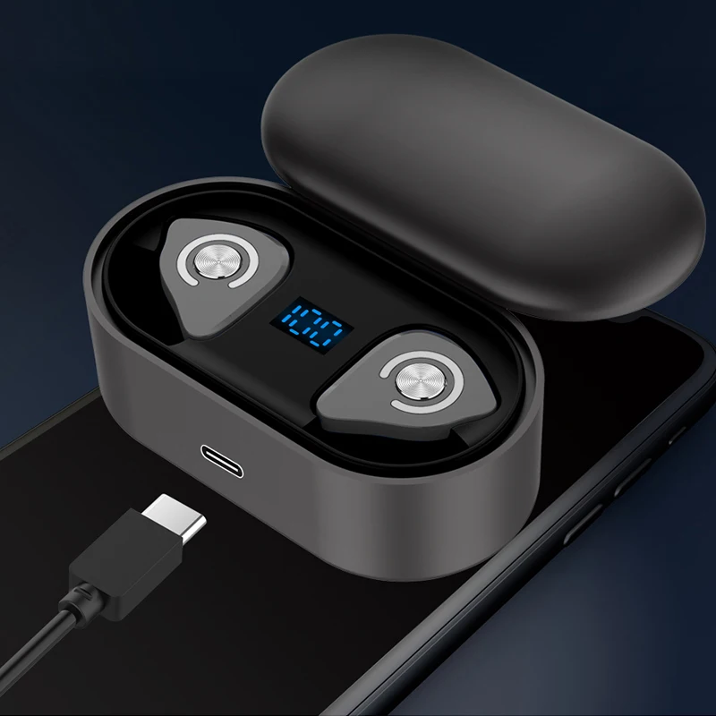 FLUXMOB M9 сенсорный экран беспроводной Bluetooth 5 0 гарнитура Водонепроницаемый