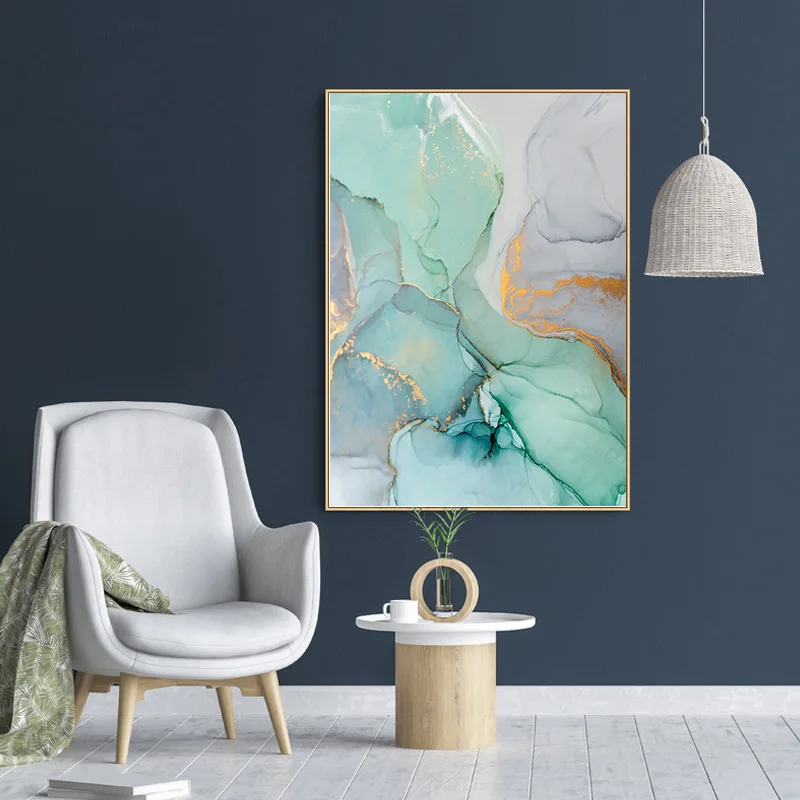 Печать Декоративная живопись в скандинавском стиле абстрактное искусство