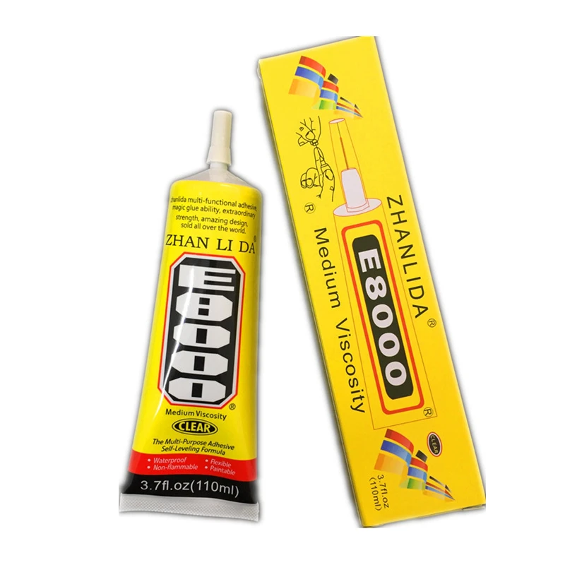 

110ml E8000 Clear Glue Multi Purpose Glue Adhesive Diy Jewelry Supp Repair Cell Phone LCD Touch Screen Super Glue E 8000