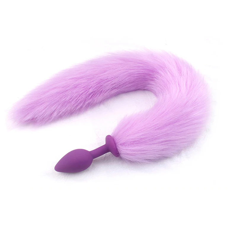 Анальная пробка анальная лисий хвост анальные интимные игрушки для женщин и