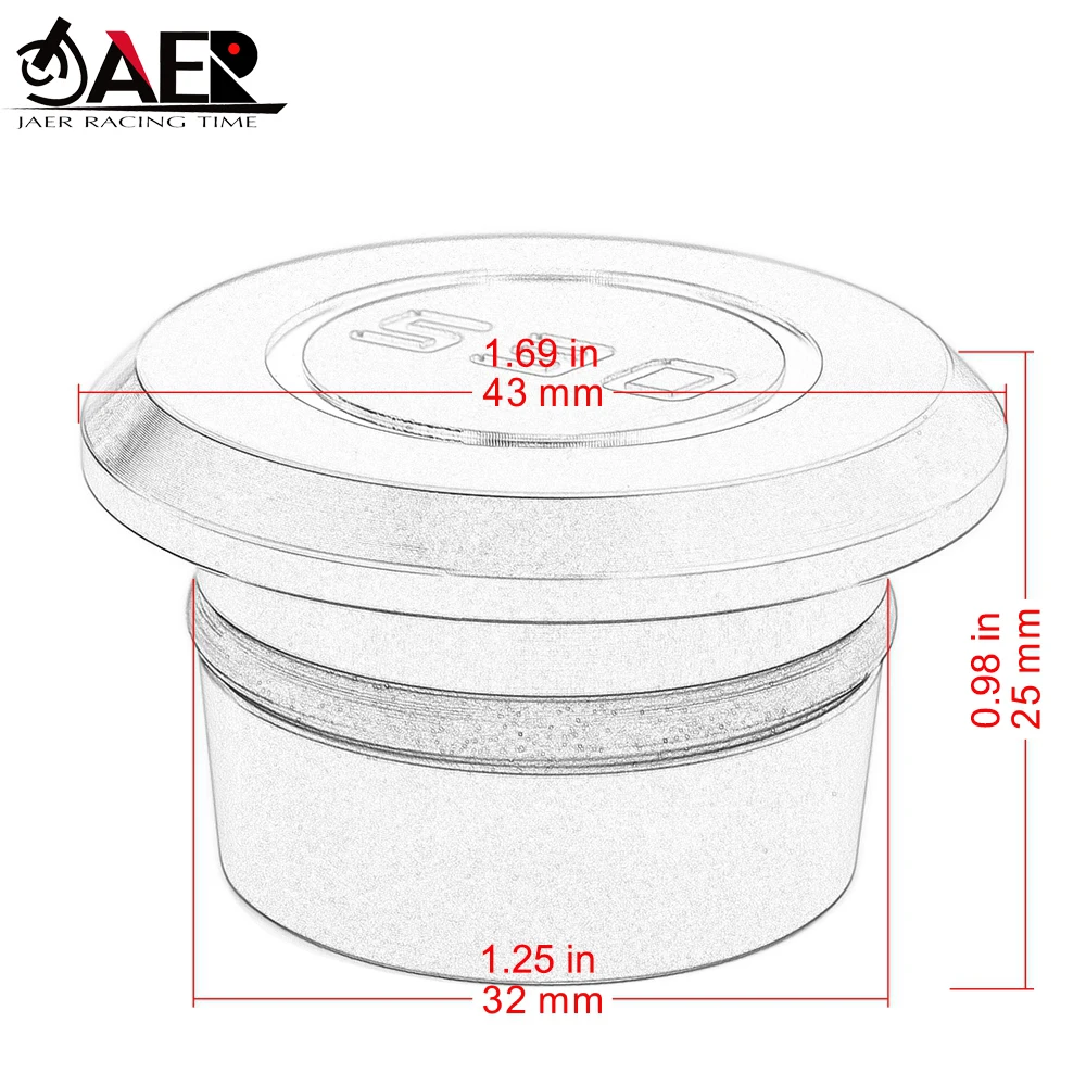 

Motorcycle CNC Frame Hole Cap Cover Plug Bolt protector For YAMAHA T-MAX 530 TMAX530 2012-2016