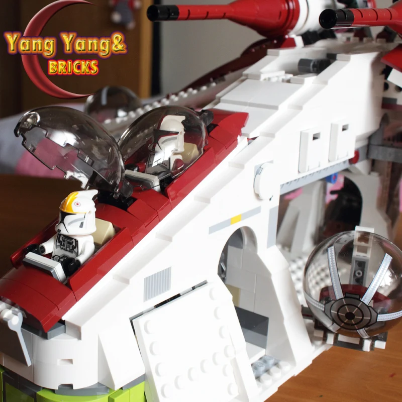 

Star movie Wars 05041 Republic Gunship Set Compatible 75021 81043 Ship Children Educational Building Blocks Diy Bricks Toys