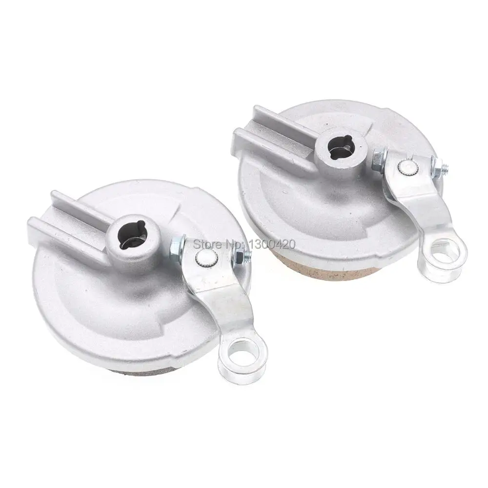 10 дюймов Барабанный тормоз с обувью подходит для грязи велосипед ямы заднего