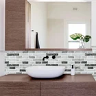 Vividtile 12*12 дюймов, кожура и наклеивание, 3D эффект кирпича, изысканные водонепроницаемые обои для дома