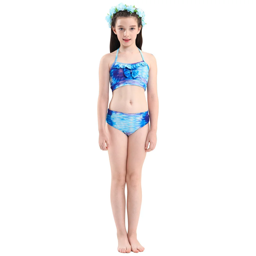 

Mermaid Tail with Fin for Kids Girls Swimwear Holiday Dress Costume Anime Bathing Suit 2021 NEW Arrival Kawaii Cosplay Swimsuit