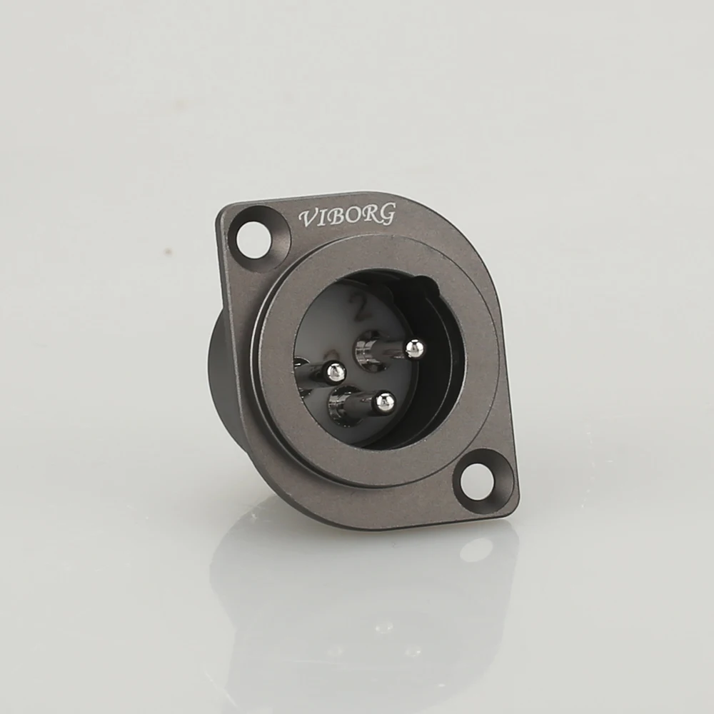 Выборг 2 шт. CM201R усилитель микрофона покрытого родием чистый Медь PTFE изоляции 3