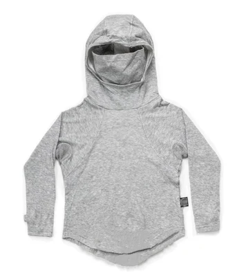 Grey Hooded T Комплект одежды для детей; коллекция года; сезон осень-зима; StRafina; куртка для мальчиков и девочек; толстовка; брюки; детский топ; футболка; платье; детская одежда - Цвет: Grey Hooded T