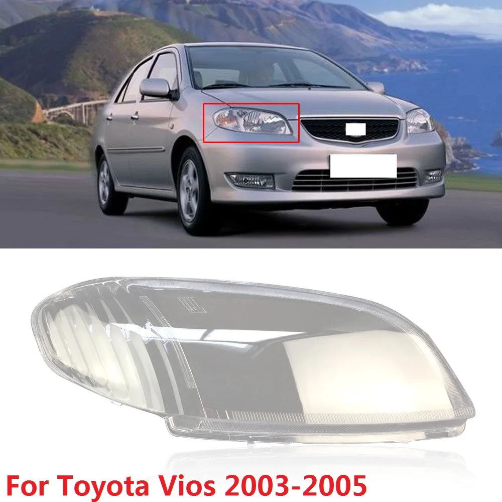 CAPQX 1 шт. для Toyota Vios 2003 2004 2005 передняя фара лампа налобный фонарь абажур