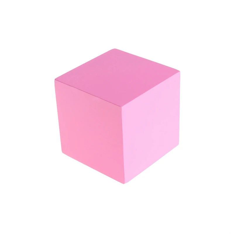 Монтессори сенсорные материалы башня семейный набор деревянные строительные