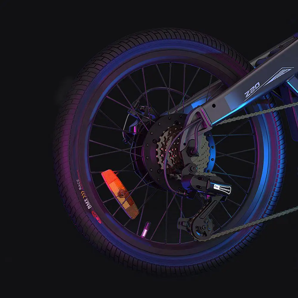 Бесплатно Fender XIAOMI HIMO Z20 Электрический велосипед ebike 80 км пробег электровелосипед