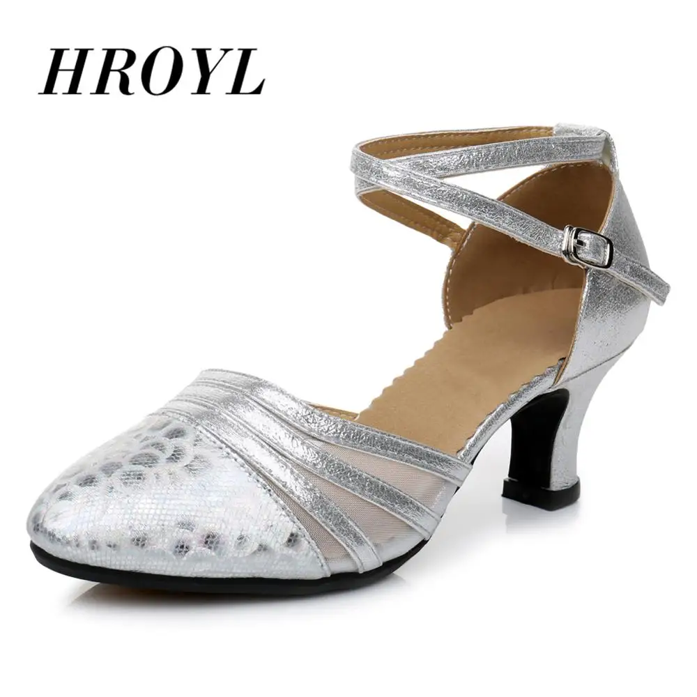 Танцевальная обувь для женщин на резиновой подошве брендовая Современная