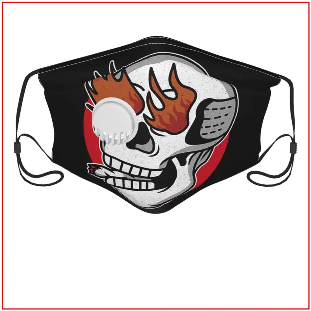 

Straight Flame Kids Men Women face mask Joker Running Washable Facemasks for Filter Training Facemasks Adjustable