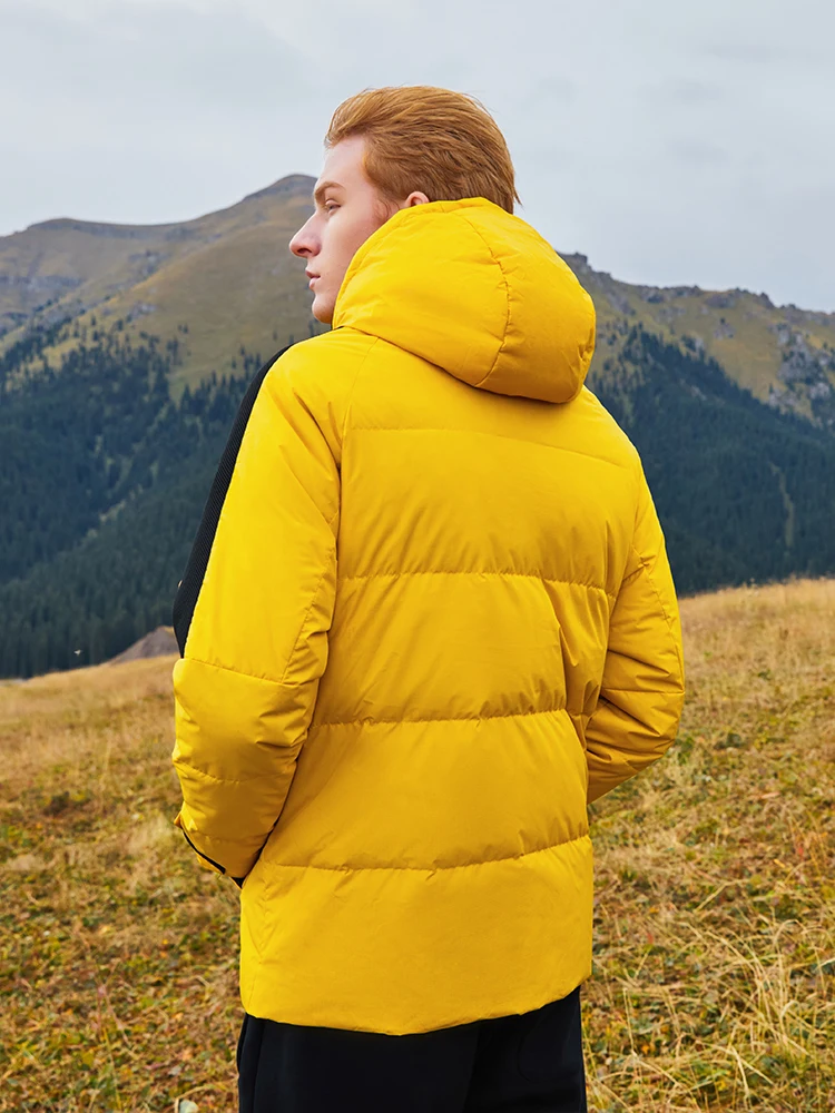 Пионерский лагерь новинка мужской пуховик обычная одежда зимние короткие