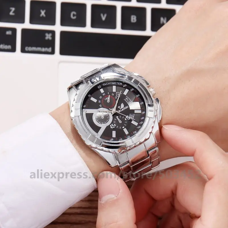 Мужские часы Орландо три глаза 100 шт./лот лидер продаж Три заводская цена крутые