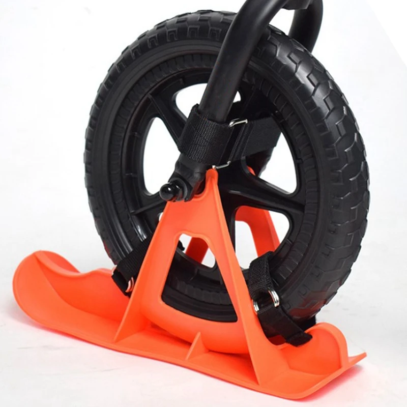 

Bicycle Snow Scooter Ski Skate Board Sled Scooter Winter 10-12in Kids Balance Bike Snowboard Sled Cycling Accessories